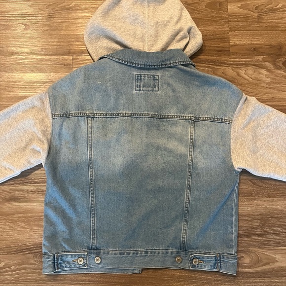 Forever 21 F21 denim combo jacket - Picture 5 of 9